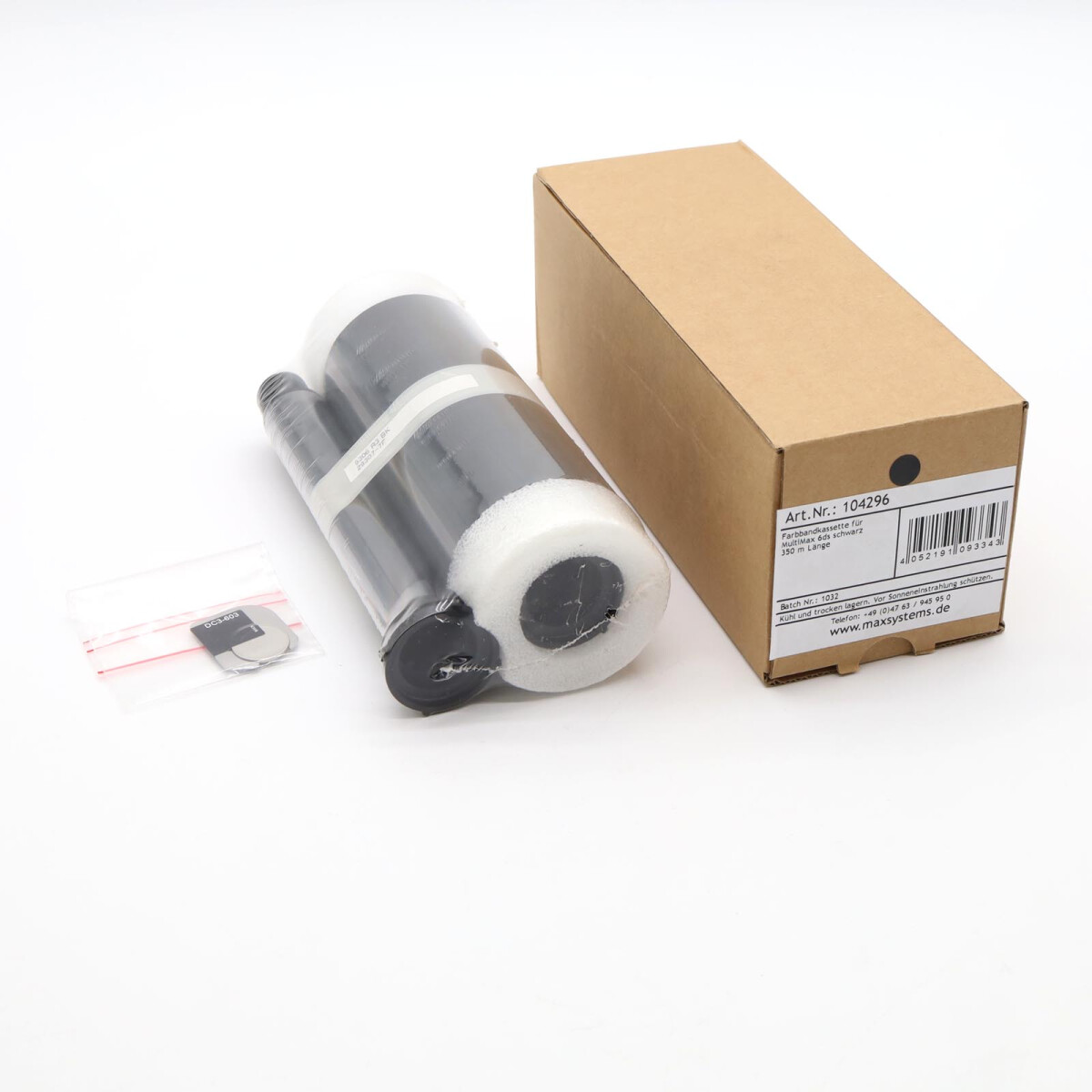 Max Systems GmbH Farbbandkassette 104296 box