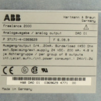 Hartmann & Braun ABB Freelance 2000 DAO 01 37171-4-0369629 GEB