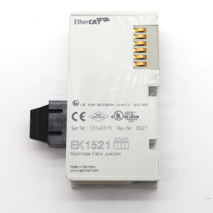 Beckhoff 1-Port-EtherCAT-Abzweig EK1521 NOV