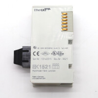 Beckhoff 1-Port-EtherCAT-Abzweig EK1521 NOV