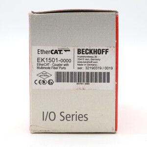 Beckhoff EtherCAT-Koppler EK1501 OVP