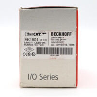 Beckhoff EtherCAT-Koppler EK1501 OVP