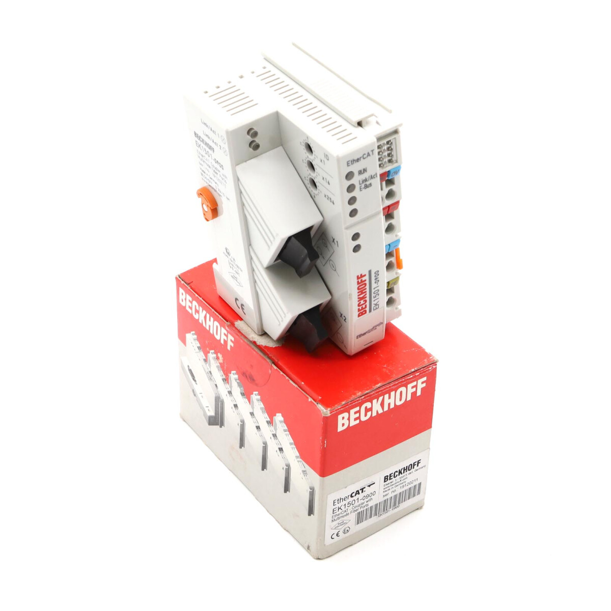 Beckhoff EtherCAT-Koppler EK1501-0900 OVP