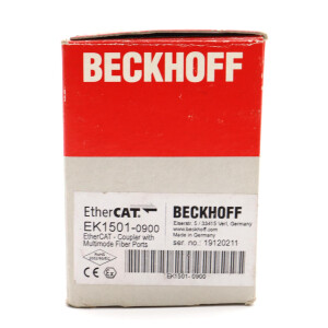 Beckhoff EtherCAT-Koppler EK1501-0900 OVP