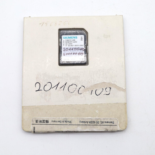 Simatic SD-Speicherkarte 6AV6671-8XB10-0AX1 GEB