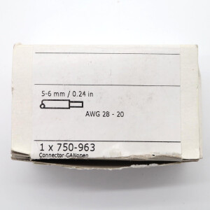 WAGO Feldbusstecker 750-963 OVP