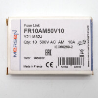 Mersen Sicherungseinsatz FR10AM50V10 Y211552J (9Stk.) OVP