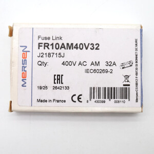 Mersen Sicherungseinsatz FR10AM40V32 J218715J 32A (9Stk.) OVP