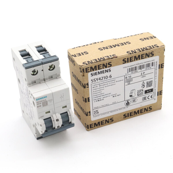 Siemens Leitungsschutzschalter 5SY4210-6 OVP