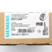 Siemens Leistungsschalter 3RV2411-0BA10 OVP