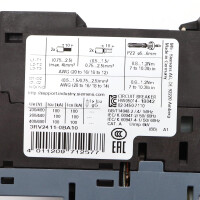 Siemens Leistungsschalter 3RV2411-0BA10 OVP