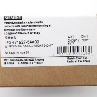 Siemens Verbindungsstecker 3RV1927-5AA00 (5Stk.) OVP