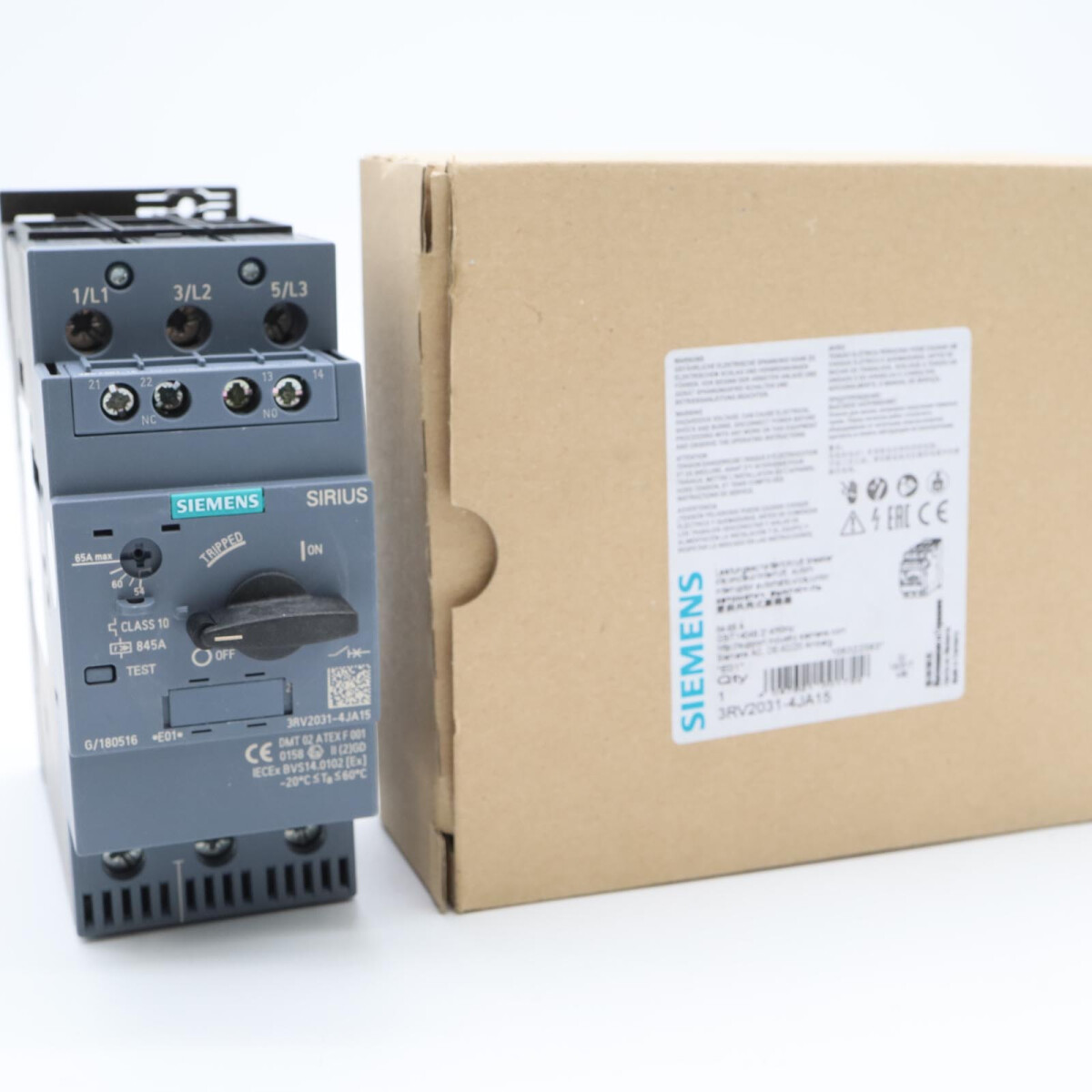 Siemens Leistungsschalter 3RV2031-4JA15 OVP