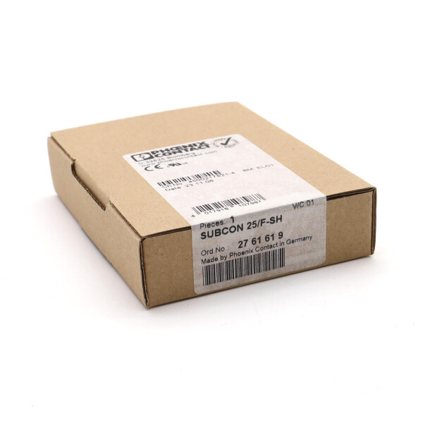 Phoenix Contact D-SUB-Busstecker SUBCON 25/F-SH 2761619 SIE