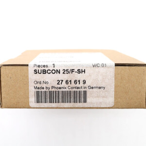 Phoenix Contact D-SUB-Busstecker SUBCON 25/F-SH 2761619 SIE