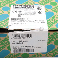 Phoenix Contact Durchgangsreihenklemme STTBS 4 3035056 (50Stk.) OVP