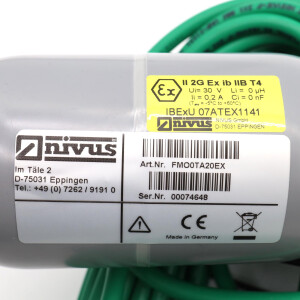 Nivus Schwimmerschalter FMO0TA20EX OVP