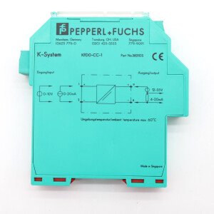 Pepperl+Fuchs Messumformer KFD0-CC-1 38310S GEB