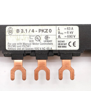 Klöckner Moeller Drehstromschienenblock B3.1/4-PKZ0 044947 (9Stk.) OVP
