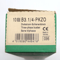 Klöckner Moeller Drehstromschienenblock B3.1/4-PKZ0 044947 (9Stk.) OVP