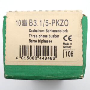Klöckner Moeller Drehstromschienenblock B3.1/5-PKZ0 044948 (7Stk.) OVP