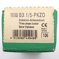 Klöckner Moeller Drehstromschienenblock B3.1/5-PKZ0 044948 (7Stk.) OVP