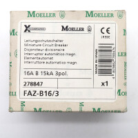 Klöckner Moeller Leitungsschutzschalter FAZ-B16/3 278847 OVP