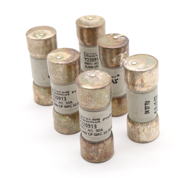 Ferraz Shawmut Sicherung Y220913 690VAC 50A (6Stk.) NOV