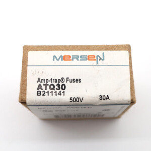 Ferraz-Shawmut/Mersen Sicherung ATQ30 500VAC 30A (7Stk.) OVP