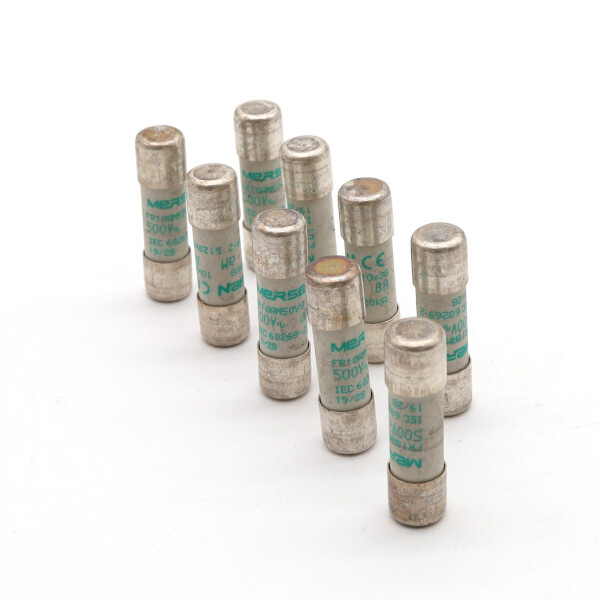 Mersen Sicherungseinsatz FR10AM50V8 Z201295 500VAC 8A (9Stk.) NOV