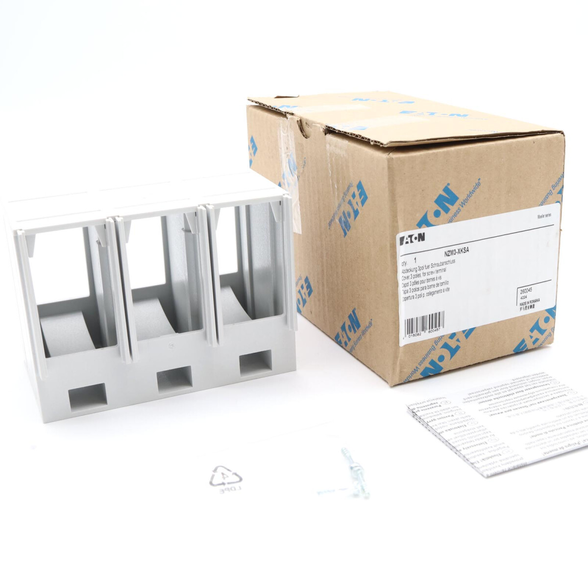 EATON Abdeckung 3pol NZM3-XKSA 260045 OVP