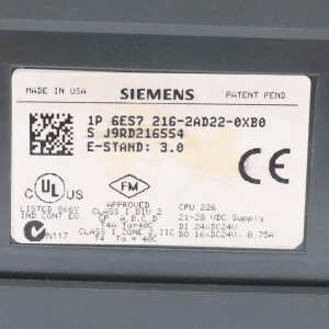 Simatic S7-200 CPU226 6ES7 216-2AD22-0XB0 GEB