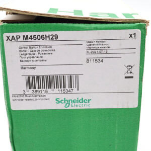 Schneider Electric Leergehäuse XAP M4506H29 811534 OVP
