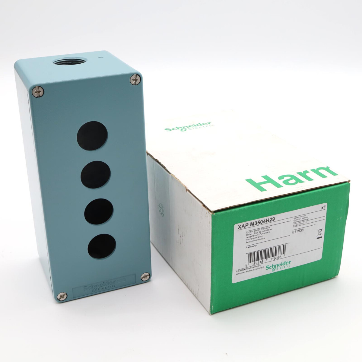 Schneider Electric Leergehäuse XAP M3504H29 811538 OVP