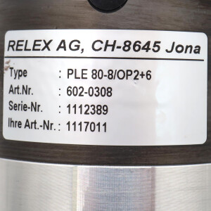 Relex AG Planetengetriebe PLE 80-8/OP2+6 602-0308 i=8 GEB