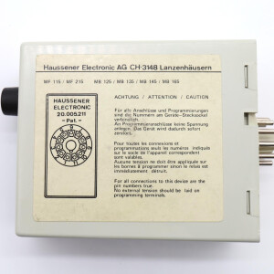 Haussener Electronic Multifunktionszeitrelais MF 185/1 GEB