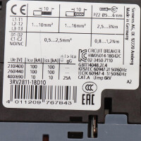 Siemens Leistungsschalter 3RV2811-1BD10 GEB