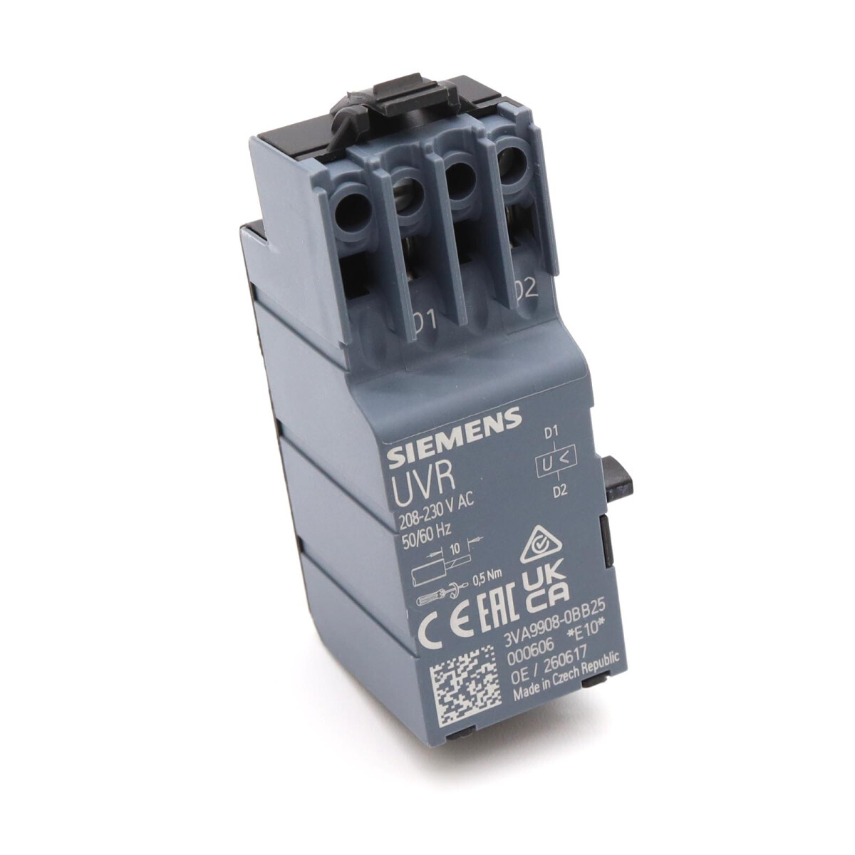 Siemens Unterspannungsauslöser 3VA9 box