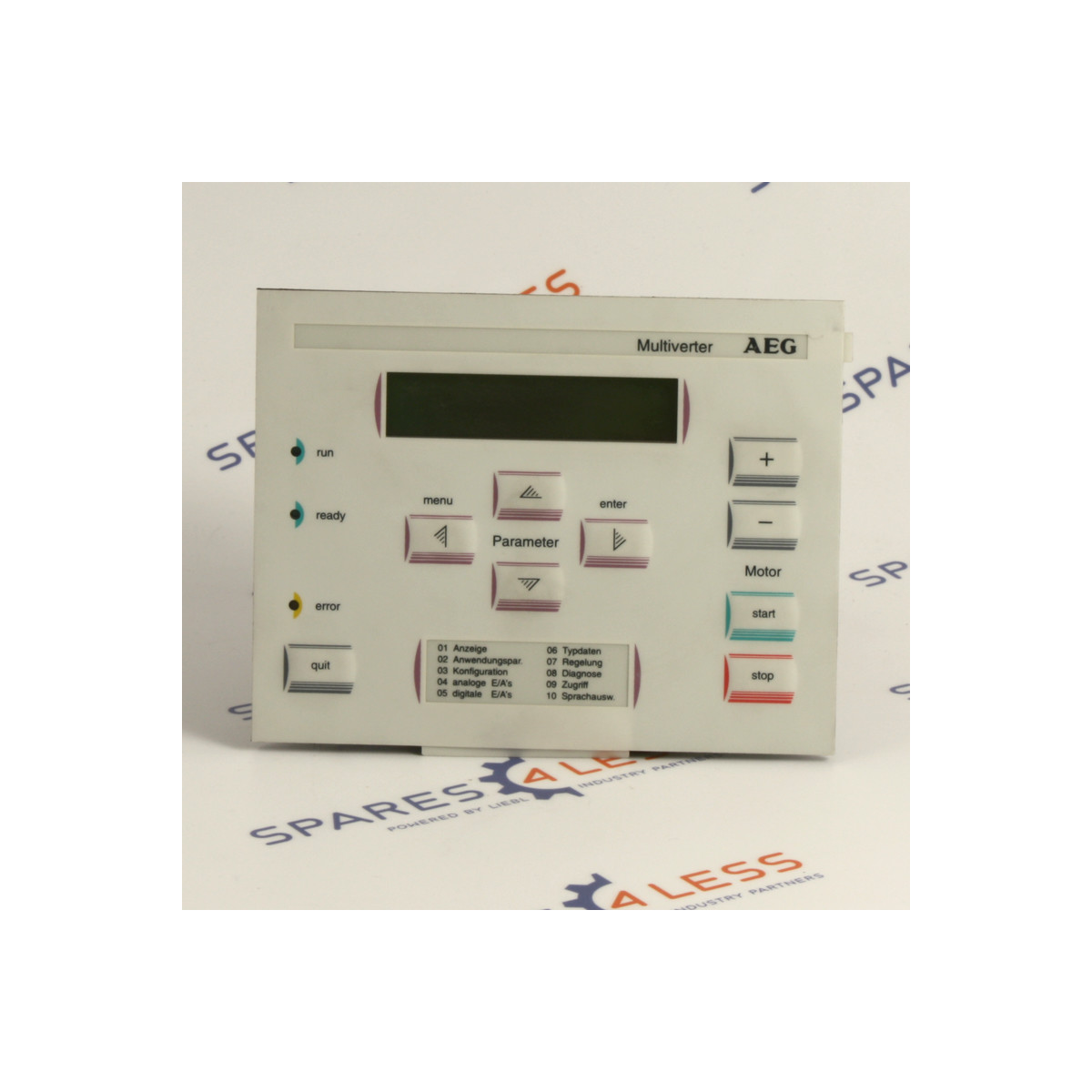 AEG Bedienfeld für Multiverter 029.144 456 614621 NOV