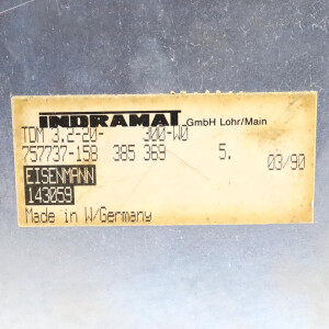 INDRAMAT AC Servo Controller TDM 3.2-020-300-W0 GEB