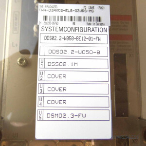 Rexroth Servo-Controller DDS02.2-W050-BE12-01-FW REM