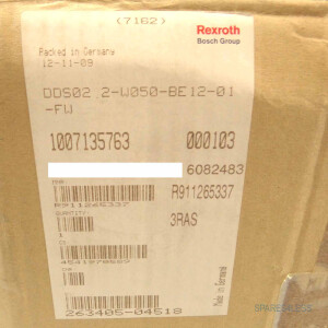 Rexroth Servo-Controller DDS02.2-W050-BE12-01-FW REM