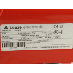 Leuze Rotoscan ROD4-20 Ord.No. 50108144 OVP