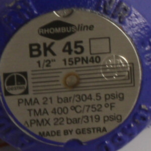 Gestra Kondensableiter Rhombusline BK 45 1/2" 15PN40 GEB