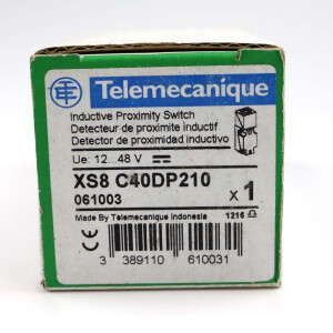 Telemecanique Näherungsschalter XS8 C40DP210 061003 OVP