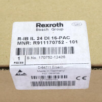 Rexroth Inline Eingabeklemme R-IB IL 24 DI 16-PAC MNR: R911170752-101 SIE