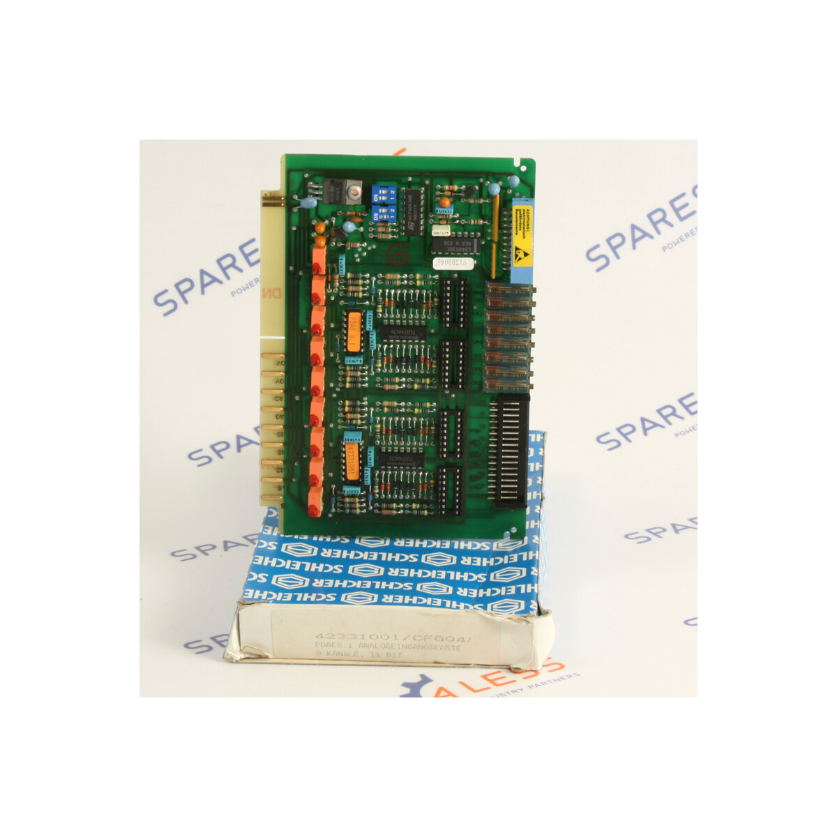 SCHLEICHER Analogeingang PDAE8 4.23.3.10 42331001 CFG04 OVP