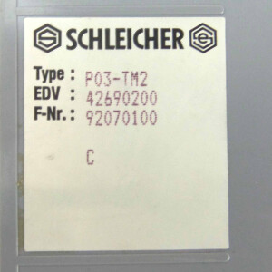SCHLEICHER Modul P03-TM2 EDV: 42690200 GEB