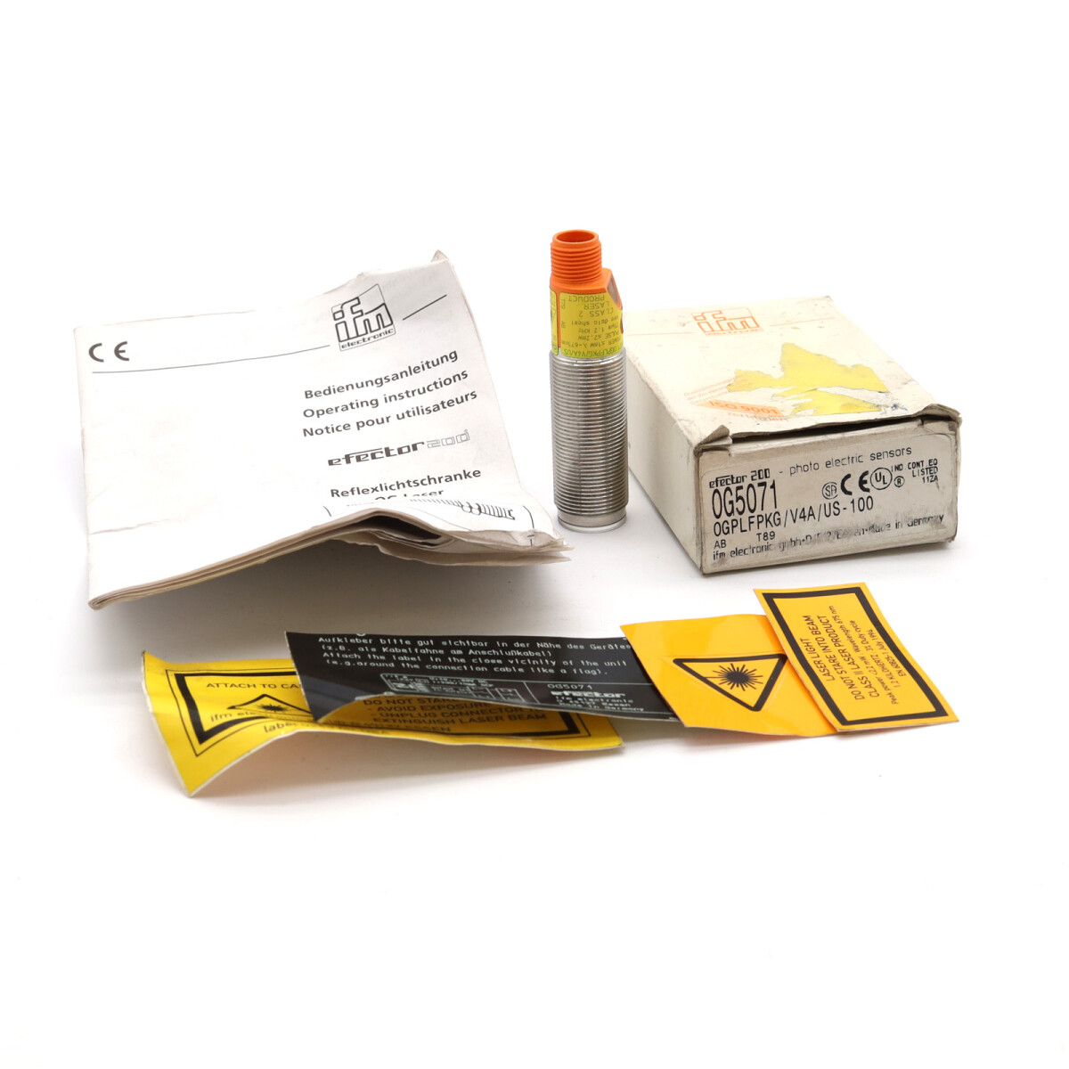 ifm efector 200 Reflexionslichtschranke OG5071 OVP