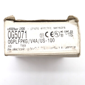 ifm efector 200 Reflexionslichtschranke OG5071 OVP